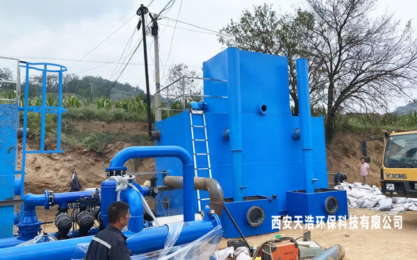 甘肅長慶黃河水處理項目凈水設備安裝調(diào)試